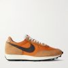 Daybreak SP Leather-Trimmed Suede and Shell Sneakers Daybreak SP Leather-Trimmed Suede and Shell Sneakers