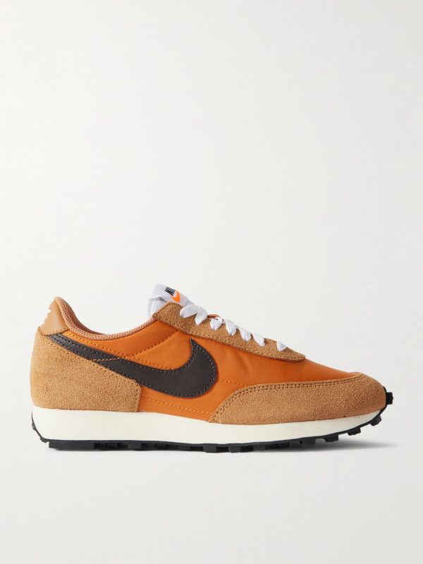 Daybreak SP Leather-Trimmed Suede and Shell Sneakers Daybreak SP Leather-Trimmed Suede and Shell Sneakers