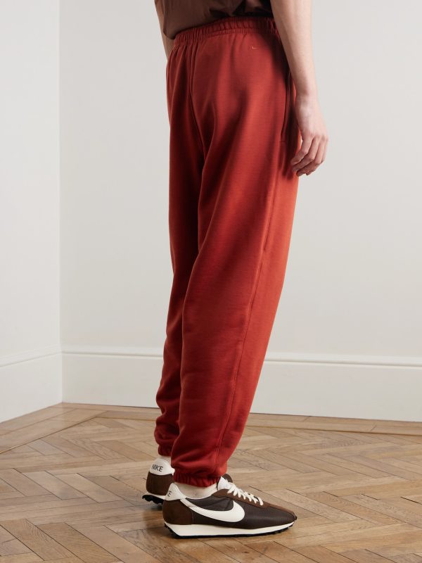 Wool Classics Tapered Cotton-Blend Jersey Sweatpants - BK