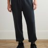 Tapered Cotton-Blend Jersey Sweatpants - FR Tapered Cotton-Blend Jersey Sweatpants - FR