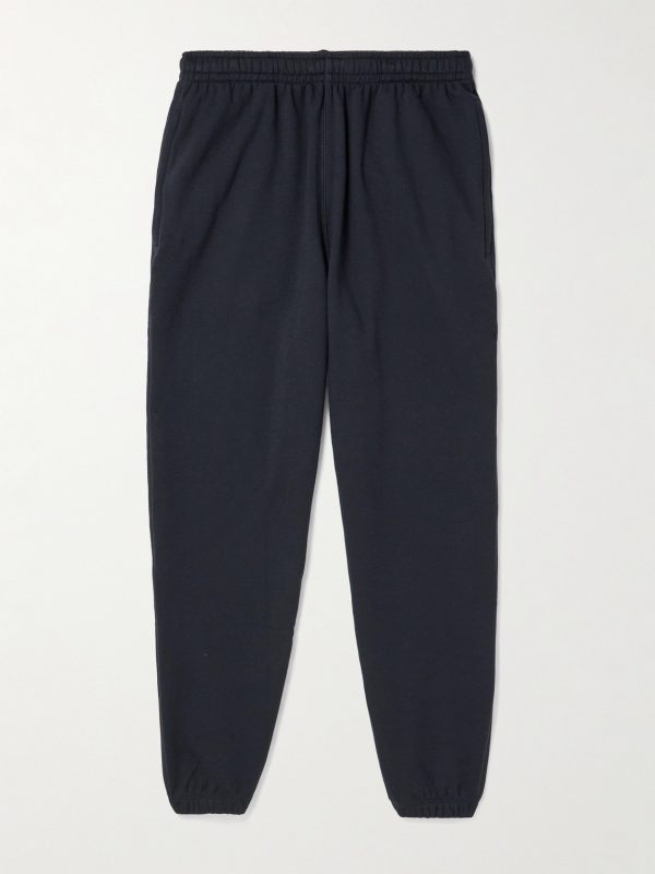 Tapered Cotton-Blend Jersey Sweatpants Tapered Cotton-Blend Jersey Sweatpants