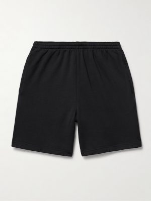 Classics Straight-Leg Cotton-Blend Jersey Shorts
