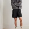 Classics Straight-Leg Cotton-Blend Jersey Shorts - OU Classics Straight-Leg Cotton-Blend Jersey Shorts - OU