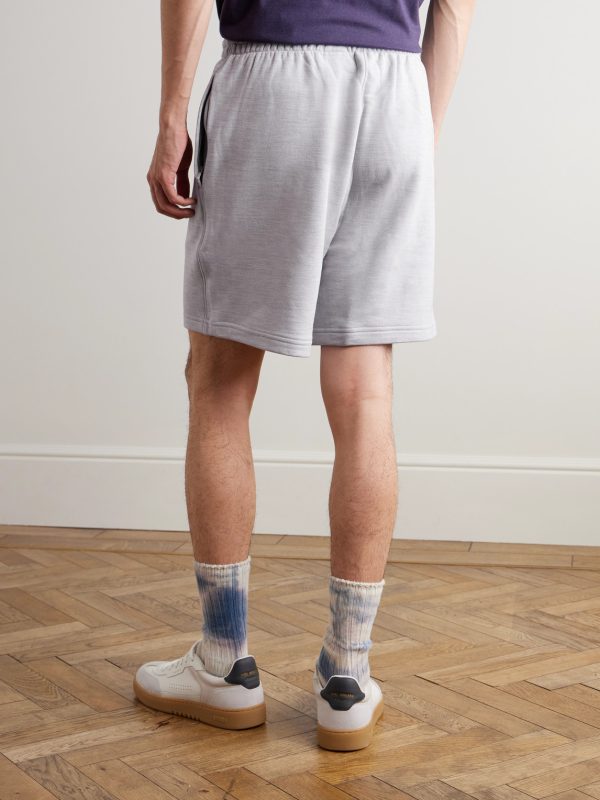Classics Straight-Leg Cotton-Blend Jersey Shorts - BK Classics Straight-Leg Cotton-Blend Jersey Shorts - BK