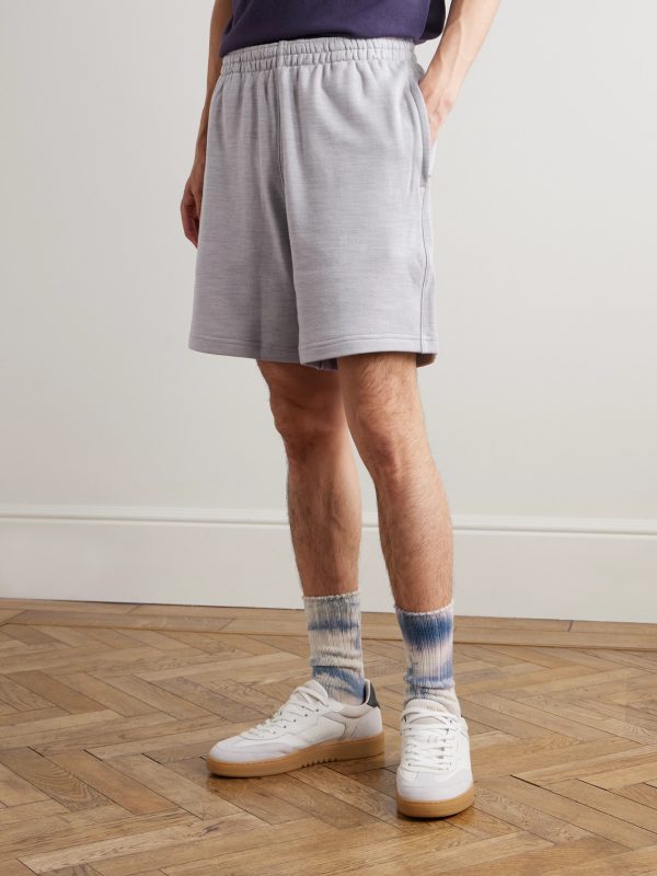Classics Straight-Leg Cotton-Blend Jersey Shorts - FR Classics Straight-Leg Cotton-Blend Jersey Shorts - FR