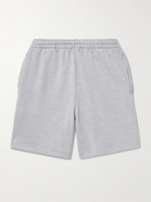 Classics Straight-Leg Cotton-Blend Jersey Shorts