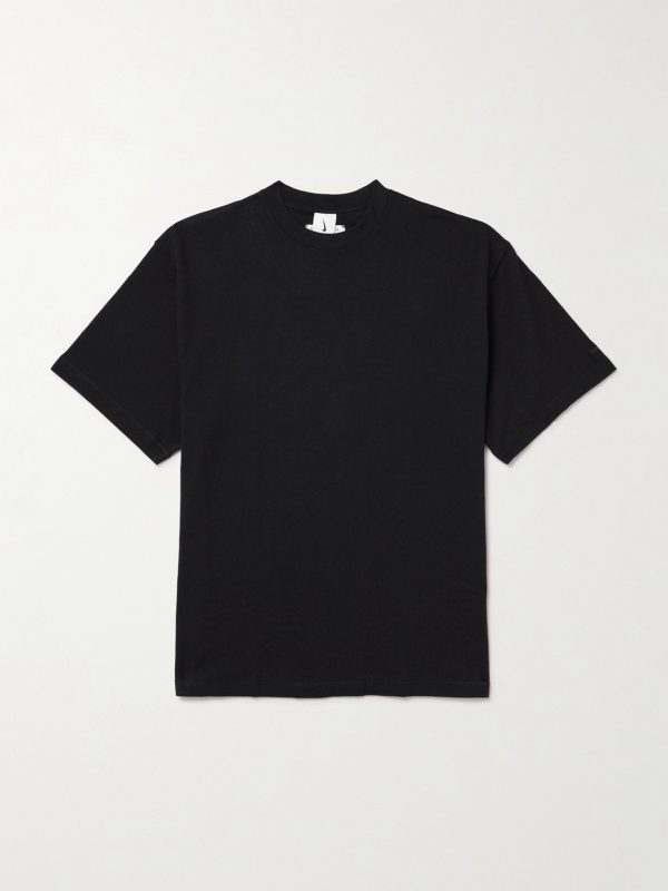 Wool and Cotton-Blend Jersey T-Shirt