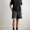 Wool and Cotton-Blend Jersey T-Shirt - OU