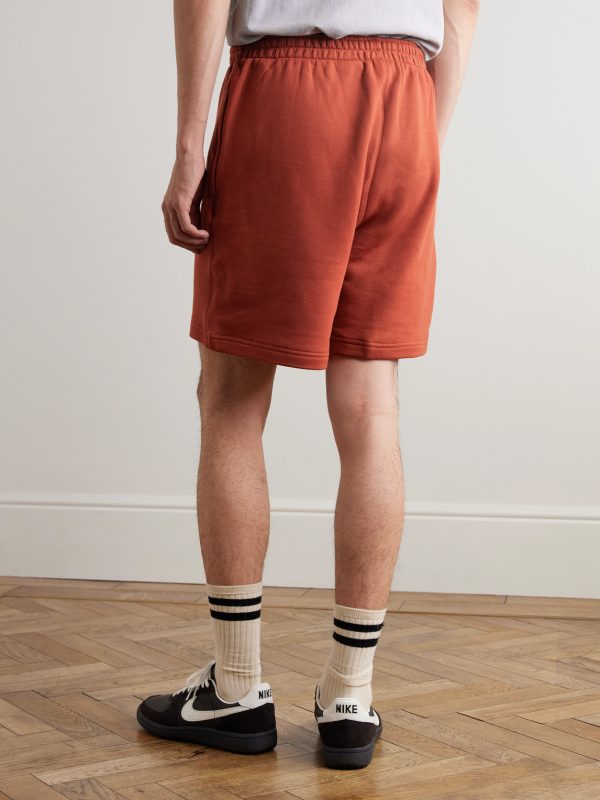 Classics Straight-Leg Cotton-Blend Jersey Shorts - BK