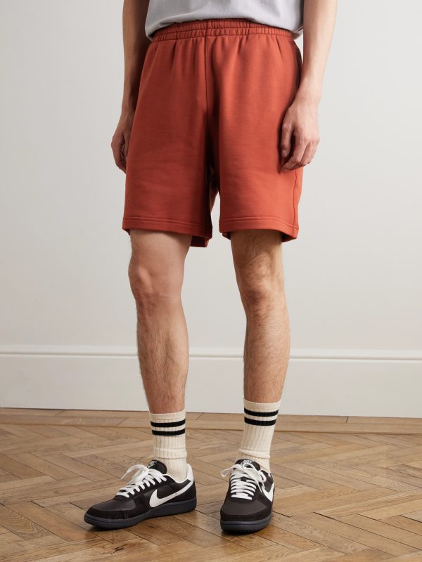 Classics Straight-Leg Cotton-Blend Jersey Shorts - FR