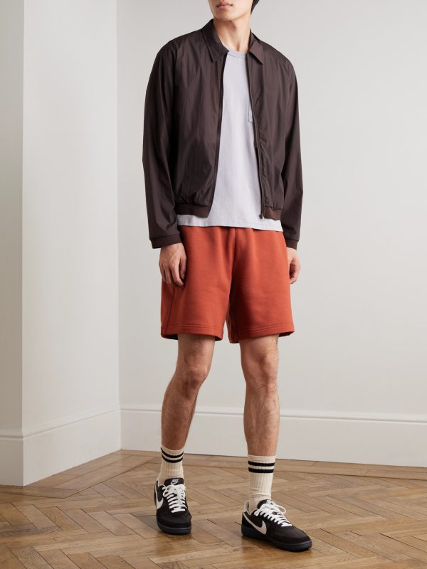 Classics Straight-Leg Cotton-Blend Jersey Shorts - OU