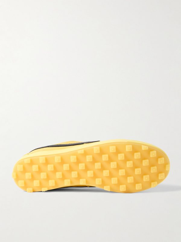 Astrograbber QS Leather-Trimmed Nubuck Sneakers - E1 Astrograbber QS Leather-Trimmed Nubuck Sneakers - E1