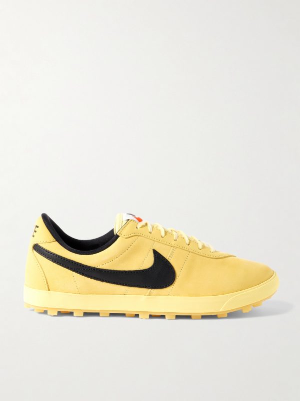 Astrograbber QS Leather-Trimmed Nubuck Sneakers Astrograbber QS Leather-Trimmed Nubuck Sneakers
