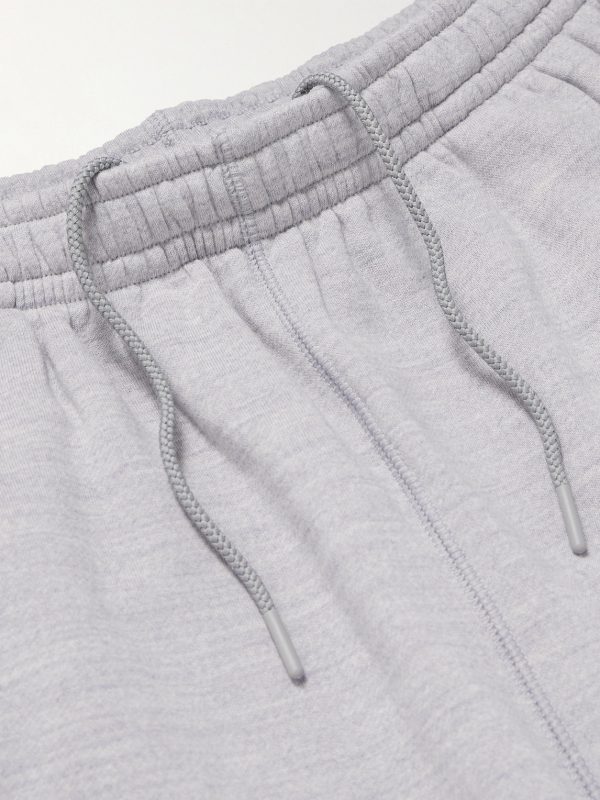 Tapered Cotton-Blend Jersey Sweatpants - CU Tapered Cotton-Blend Jersey Sweatpants - CU