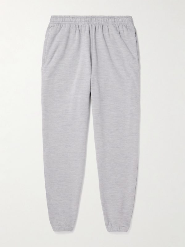 Tapered Cotton-Blend Jersey Sweatpants Tapered Cotton-Blend Jersey Sweatpants