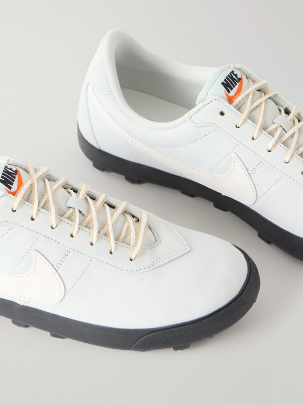 Astrograbber QS Leather-Trimmed Nubuck Sneakers - CU