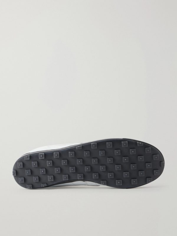 Astrograbber QS Leather-Trimmed Nubuck Sneakers - E1