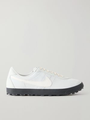 Astrograbber QS Leather-Trimmed Nubuck Sneakers Astrograbber QS Leather-Trimmed Nubuck Sneakers
