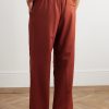 Classics Straight-Leg Twill Trousers - BK Classics Straight-Leg Twill Trousers - BK