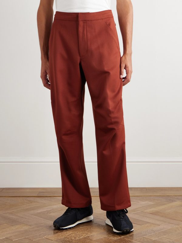 Classics Straight-Leg Twill Trousers - FR Classics Straight-Leg Twill Trousers - FR