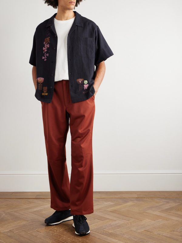 Classics Straight-Leg Twill Trousers - OU Classics Straight-Leg Twill Trousers - OU