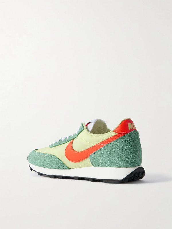 Daybreak SP Leather-Trimmed Suede and Shell Sneakers - BK Daybreak SP Leather-Trimmed Suede and Shell Sneakers - BK