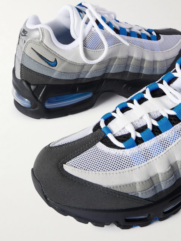 Air Max 95 Suede and Mesh Sneakers - CU
