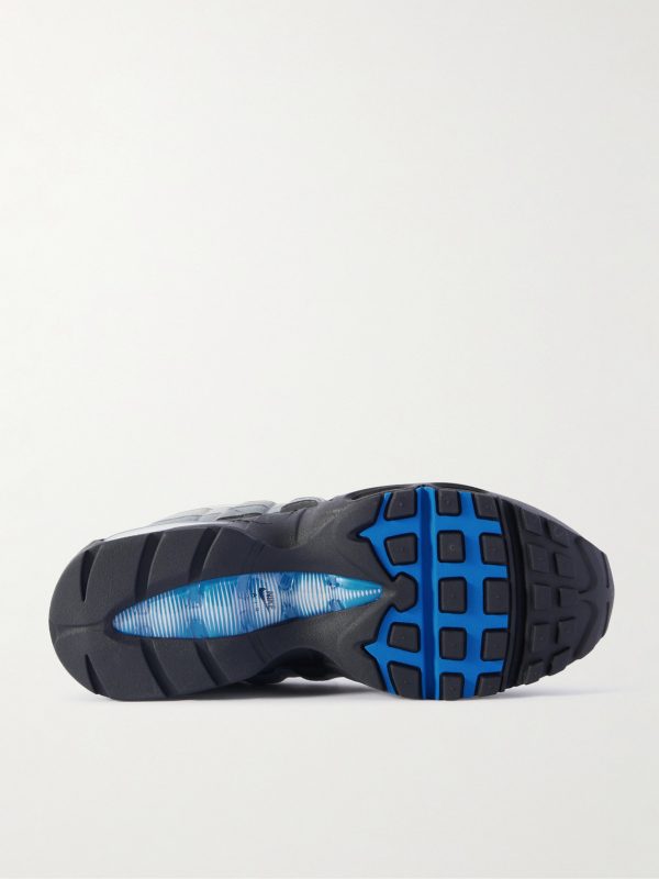 Air Max 95 Suede and Mesh Sneakers - E1