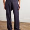 Classics Straight-Leg Twill Trousers - BK Classics Straight-Leg Twill Trousers - BK