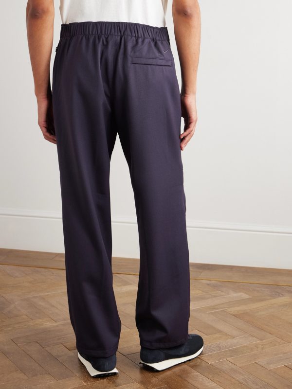 Classics Straight-Leg Twill Trousers - BK Classics Straight-Leg Twill Trousers - BK