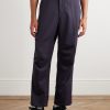 Classics Straight-Leg Twill Trousers - FR Classics Straight-Leg Twill Trousers - FR