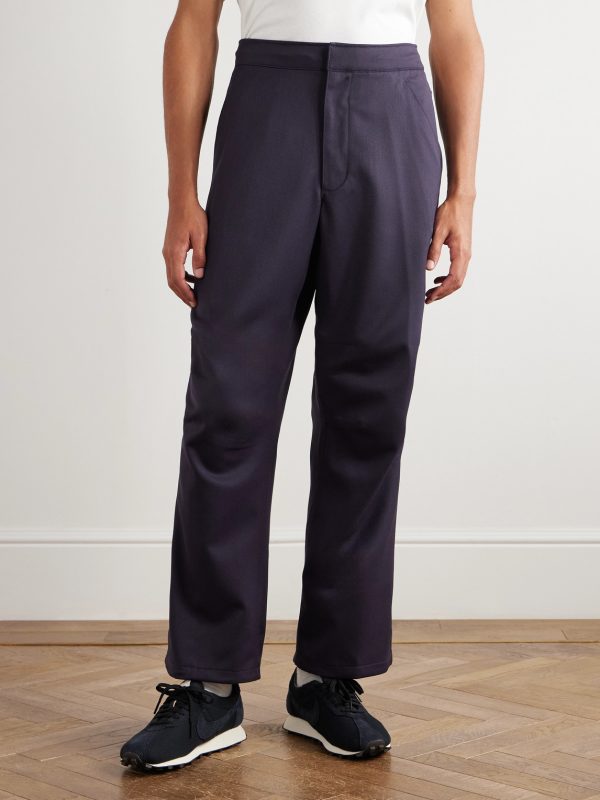 Classics Straight-Leg Twill Trousers - FR Classics Straight-Leg Twill Trousers - FR