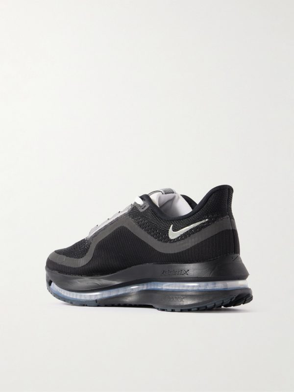 Pegasus Premium SP Metallic Rubber-Trimmed Mesh Running Sneakers - BK Pegasus Premium SP Metallic Rubber-Trimmed Mesh Running Sneakers - BK