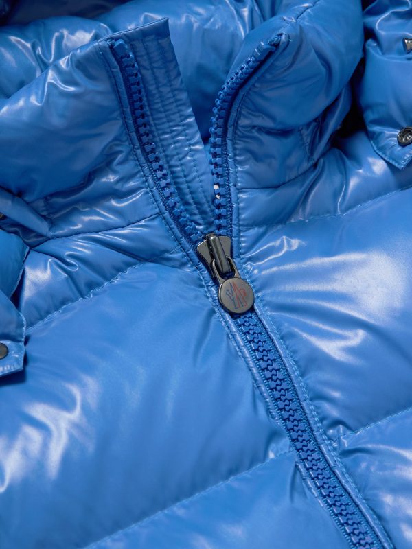 Maya Logo-Appliquéd Quilted Shell Hooded Down Jacket - CU