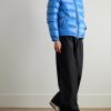 Maya Logo-Appliquéd Quilted Shell Hooded Down Jacket - OU