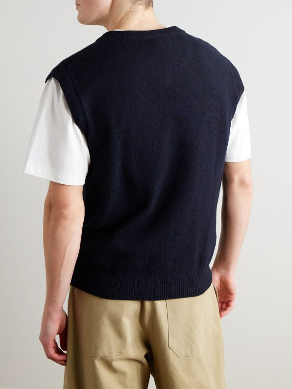 Wool Sweater Vest - BK