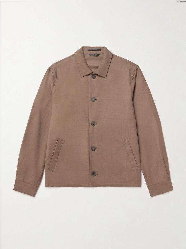 Virgin Wool-Twill Jacket Virgin Wool-Twill Jacket