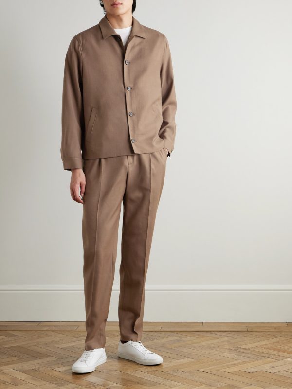 Virgin Wool-Twill Jacket - OU Virgin Wool-Twill Jacket - OU