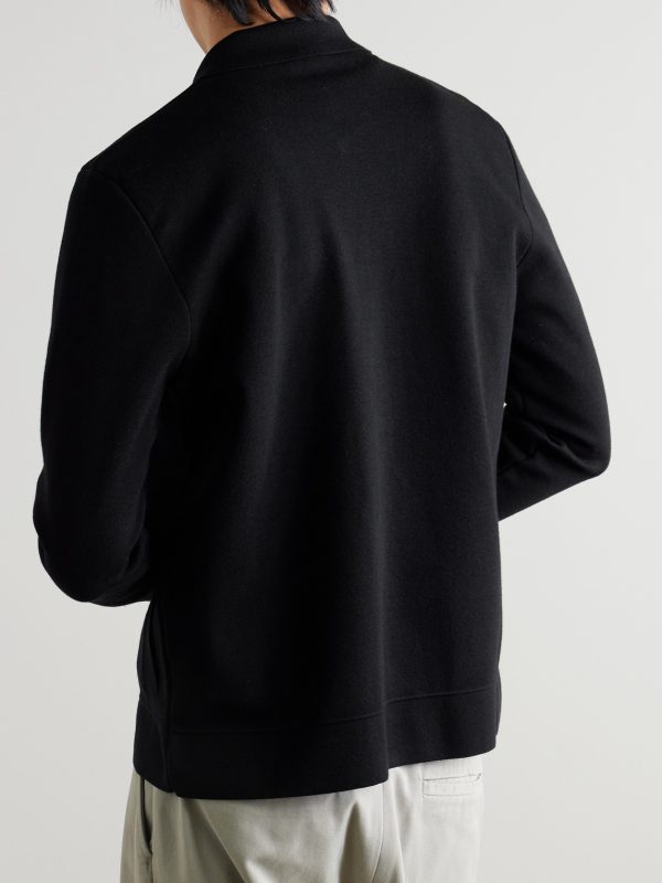 Merino Wool Milano Jacket - BK Merino Wool Milano Jacket - BK