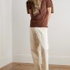 Riviera Cotton-Mesh Polo Shirt - OU Riviera Cotton-Mesh Polo Shirt - OU