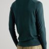 Slim-Fit Merino Wool Polo Shirt - BK Slim-Fit Merino Wool Polo Shirt - BK