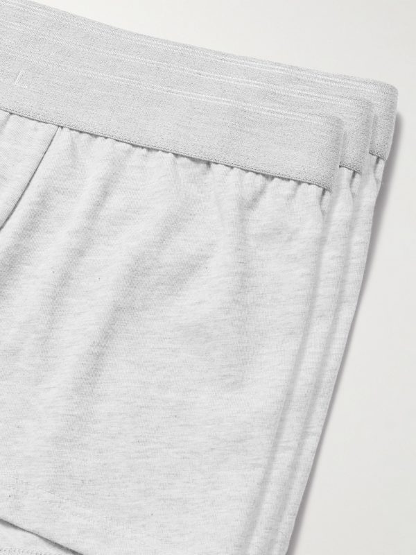 Three-Pack Stretch-Cotton Boxer Briefs - CU Three-Pack Stretch-Cotton Boxer Briefs - CU