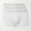 Three-Pack Stretch-Cotton Boxer Briefs Three-Pack Stretch-Cotton Boxer Briefs