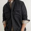 Stretch Wool and Cashmere-Blend Flannel Overshirt - CU Stretch Wool and Cashmere-Blend Flannel Overshirt - CU