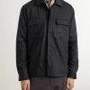 Stretch Wool and Cashmere-Blend Flannel Overshirt - FR Stretch Wool and Cashmere-Blend Flannel Overshirt - FR