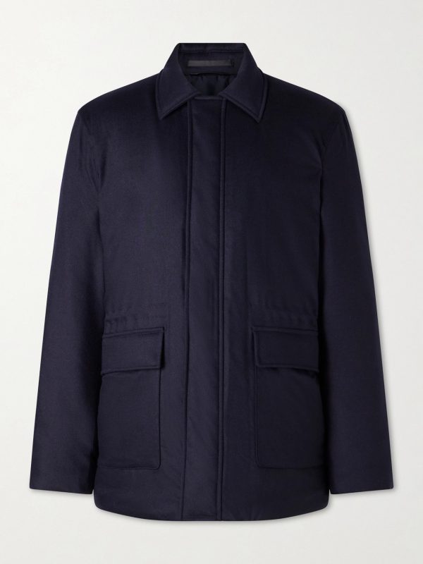 Padded Wool-Blend Field Jacket Padded Wool-Blend Field Jacket