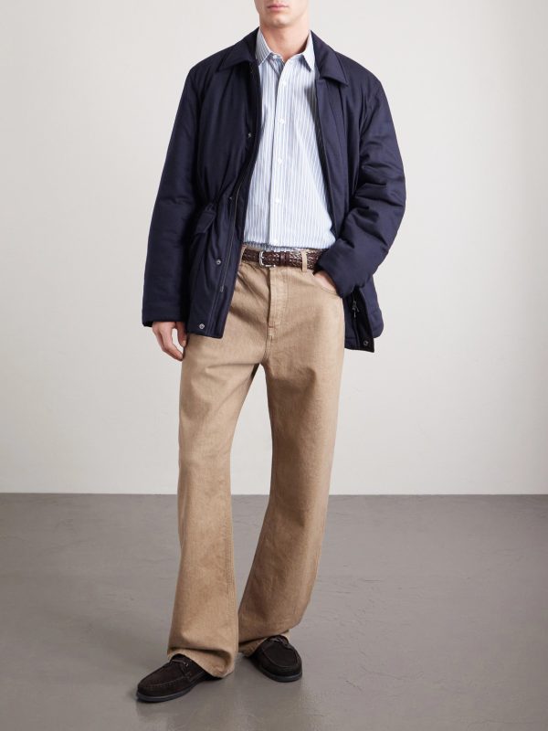 Padded Wool-Blend Field Jacket - OU Padded Wool-Blend Field Jacket - OU