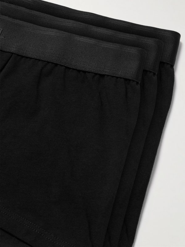 Three-Pack Stretch-Cotton Boxer Briefs - CU