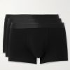 Three-Pack Stretch-Cotton Boxer Briefs