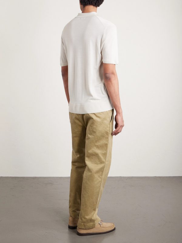Marco Merino Wool Polo Shirt - BK Marco Merino Wool Polo Shirt - BK